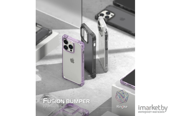 Чехол для телефона Ringke Fusion Bumper iPhone 14 Pro Clear