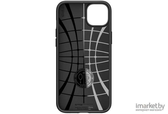 Чехол для телефона Spigen Liquid Air iPhone 14 Plus Matte Black (ACS04891)
