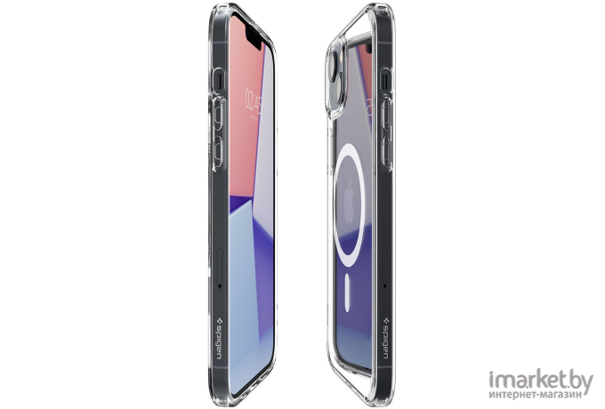 Чехол для телефона Spigen Ultra Hybrid Mag Magsafe iPhone 14 Plus White (ACS04902)