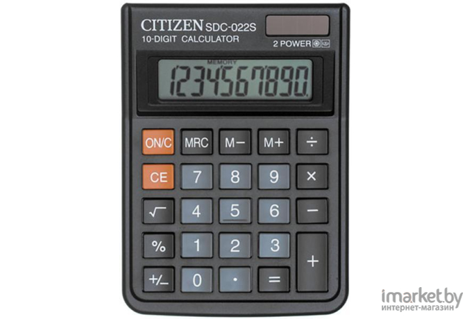 Калькулятор бухгалтерский CITIZEN SDC022SR