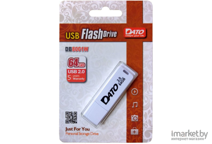 Флеш-диск Dato 64Gb DB8001 (DB8001W-64G)