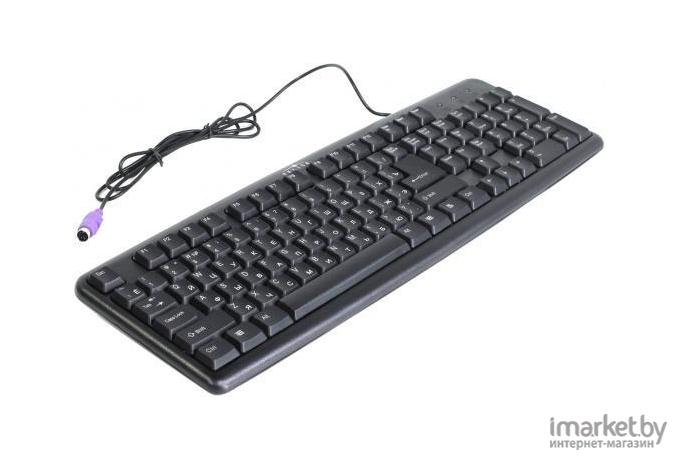 Клавиатура Oklick 100M HW3 черный PS/2