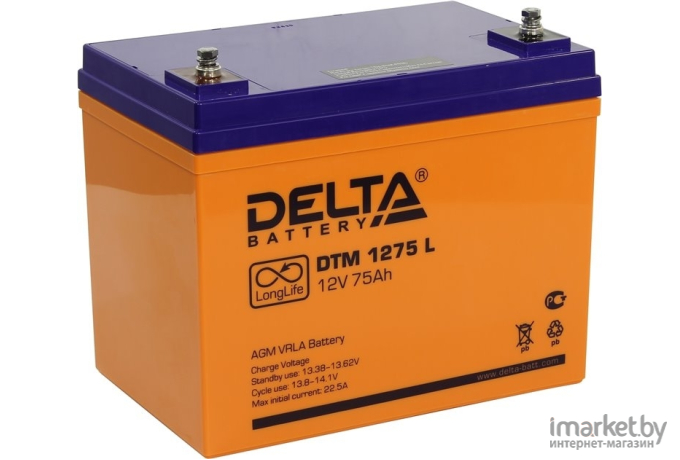 Аккумулятор для ИБП Delta DTM 1275 L