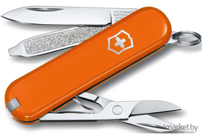 Нож перочинный Victorinox Classic Mango Tango оранжевый (0.6223.83B1)