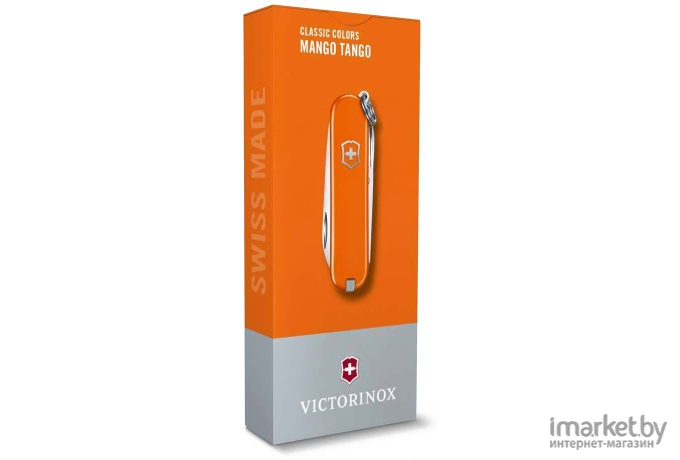 Нож перочинный Victorinox Classic Mango Tango оранжевый (0.6223.83B1)