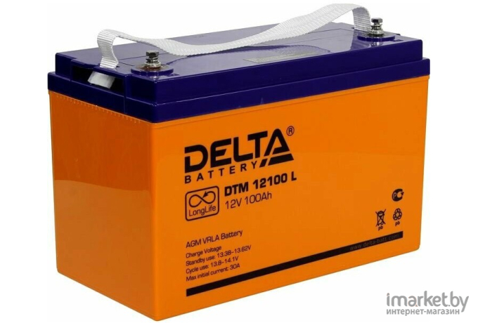 Аккумулятор для ИБП Delta DTM 12100 L 12V/100Ah