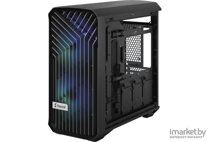 Корпус для компьютера Fractal Design Torrent Compact RGB TG Light Tint Black (FD-C-TOR1C-02)