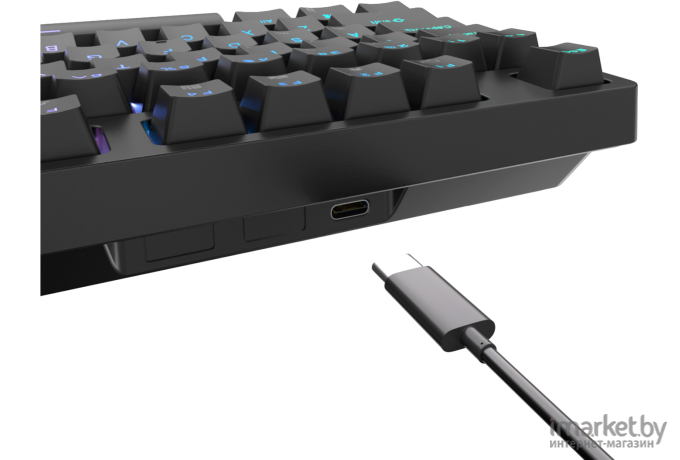 Беспроводная клавиатура Royal Kludge RK84 Black (USB/2.4 GHz/Bluetoth, RGB, Hot Swap, Brown switch)