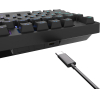 Беспроводная клавиатура Royal Kludge RK87 Black (USB/2.4 GHz/Bluetoth, RGB, Hot Swap, Red switch)