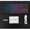 Беспроводная клавиатура Royal Kludge RK87 Black (USB/2.4 GHz/Bluetoth, RGB, Hot Swap, Red switch)