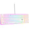 Клавиатура Royal Kludge RK918 White (USB, RGB, Blue switch)