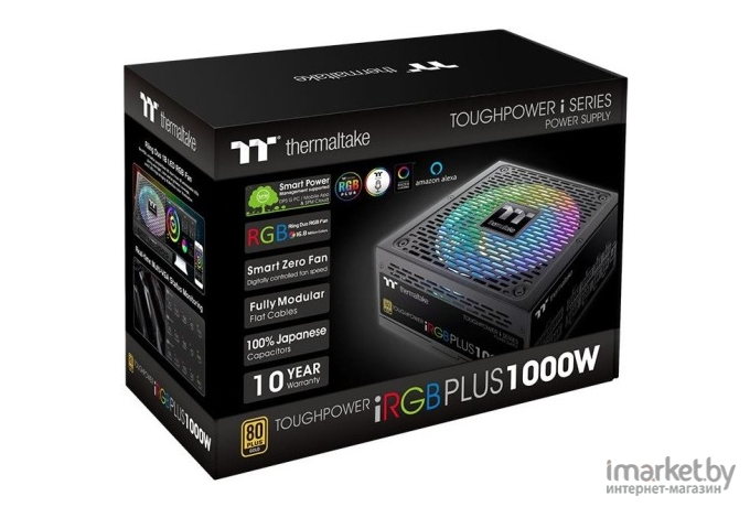 Блок питания Thermaltake Toughpower iRGB PLUS 1000W Gold TT Premium Edition (PS-TPI-1000F3FDGE-1)