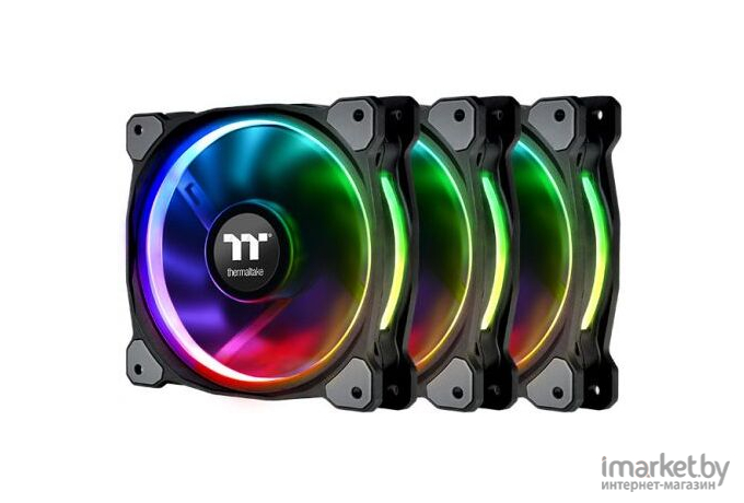 Вентилятор для корпуса Thermaltake SWAFAN 12 RGB Radiator Fan TT Premium Edition 3 Pack (CL-F137-PL12SW-A)