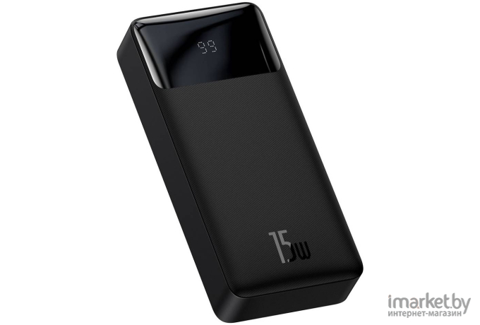 Внешний аккумулятор Baseus PPBD050101 Bipow Digital Display Power Bank 20000mAh 15W Black