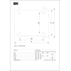 Распределительный щит IEK YKM40-442-54