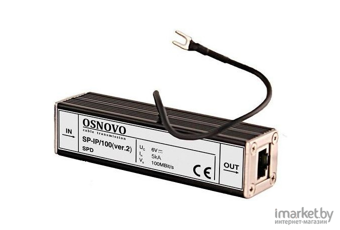 Грозозащита Osnovo SP-IP/100 VER2