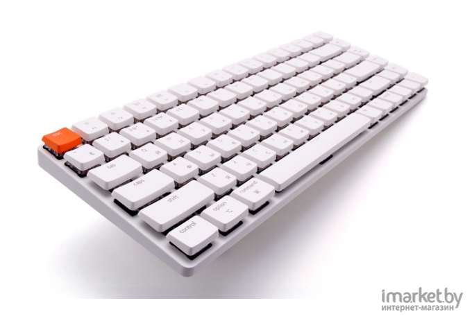 Беспроводная клавиатура Keychron K3 White (Non-Backlit, Gateron G Pro Red Switch)