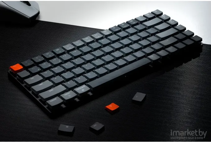 Беспроводная клавиатура Keychron K3 Grey (RGB, Gateron G Pro Red Switch)