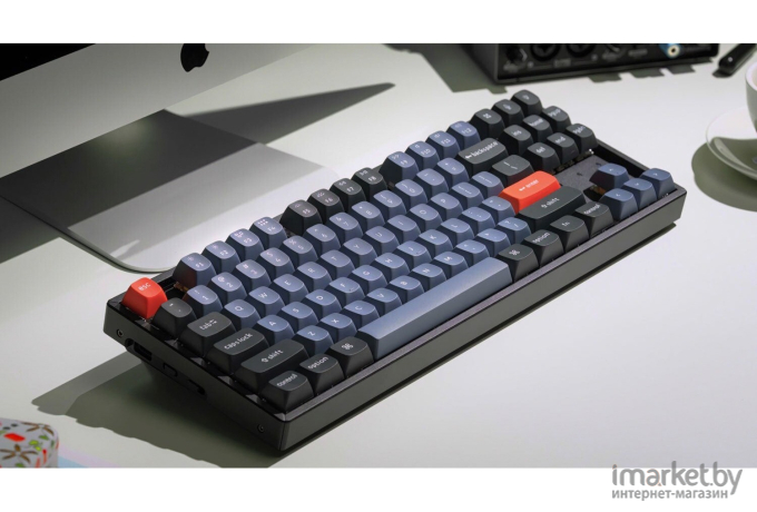 Клавиатура Keychron K8 Pro Black (RGB, Hot-Swap, Alum Frame, Gateron G pro Brown Switch) RU
