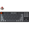 Беспроводная клавиатура Keychron K8 Grey (RGB, Hot-Swap, Alum Frame, Gateron G pro Red Switch)