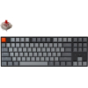 Беспроводная клавиатура Keychron K8 Grey (White Led, Hot-Swap, Gateron G pro Red Switch)