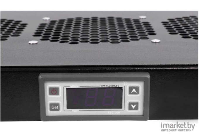 Модуль вентиляторный ЦМО R-FAN-6K-1U-9005 черный