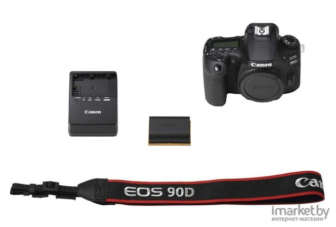 Фотоаппарат Canon EOS 90D Body Black (3616C026)