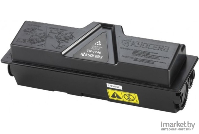Картридж лазерный Kyocera TK-1140 черный (1T02ML0NLC)