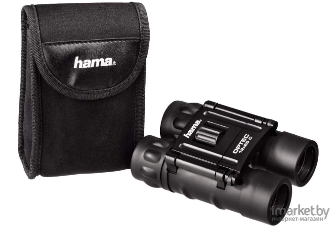 Бинокль Hama 12x25 мм OptecRoof черный (00002802)