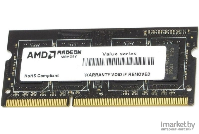 Оперативная память AMD Radeon R3 Value Series 4GB DDR3 (R334G1339S1S-UO)
