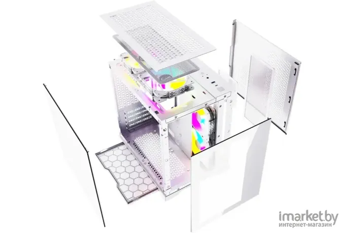 Корпус Powercase Vision Micro белый (CVWM-L4)