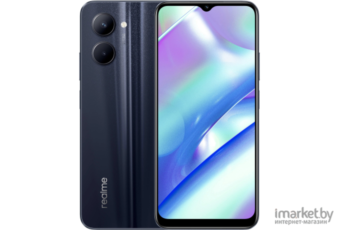 Смартфон Realme C33 4/64GB NFC Черный (Night Sea) (RMX3624)