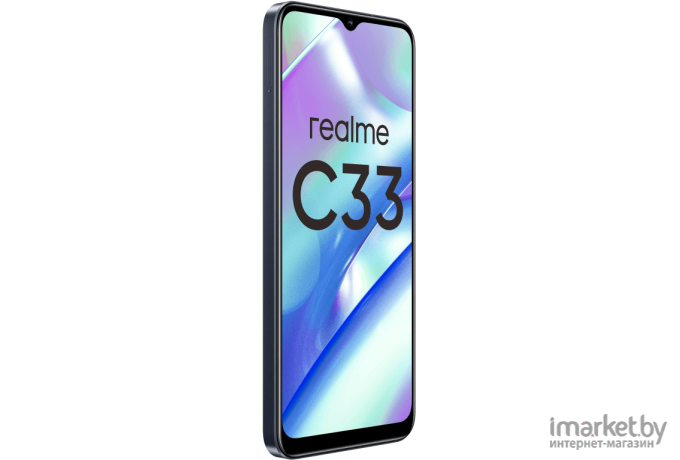 Смартфон Realme C33 4/64GB NFC Черный (Night Sea) (RMX3624)