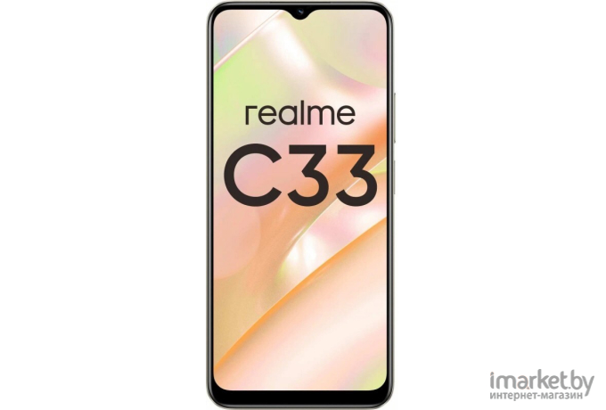 Смартфон Realme C33 4/64GB NFC Sandy Gold (RMX3624)