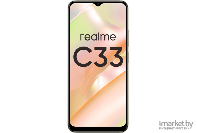 Смартфон Realme C33 4/64GB NFC Sandy Gold (RMX3624)