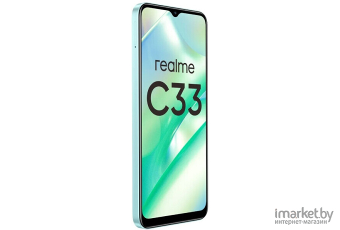 Смартфон Realme C33 4/128GB NFC Aqua Blue (RMX3624)