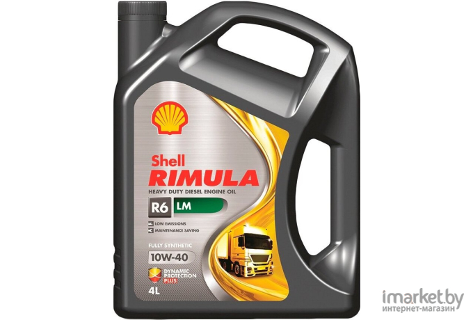 Моторное масло Shell RIMULA R6 LM 10W-40 20л (550044858)