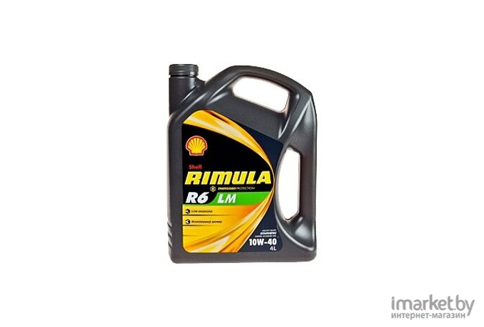 Моторное масло Shell RIMULA R6 LM 10W-40 20л (550044858)