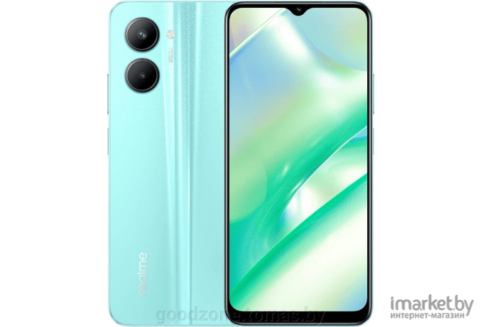 Смартфон Realme C33 4/64GB NFC Aqua Blue (RMX3624)