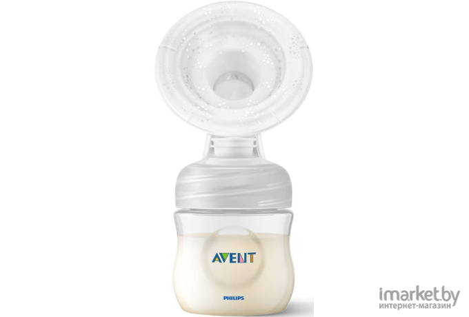 Молокоотсос ручной Philips AVENT Natural Motion с бутылочкой (SCF430/10)