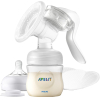 Молокоотсос ручной Philips AVENT Natural Motion с бутылочкой (SCF430/10)