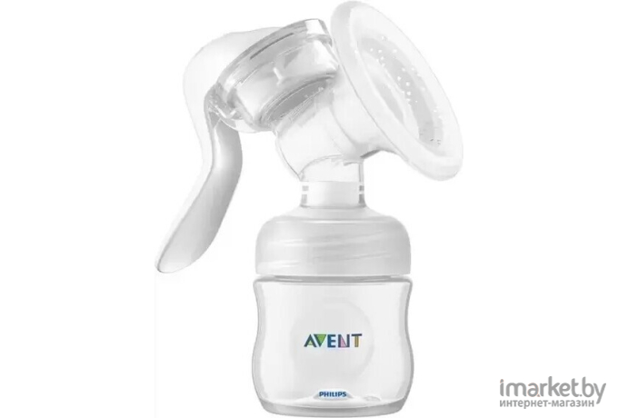 Молокоотсос ручной Philips AVENT Natural Motion с контейнерами для хранения грудного молока (SCF430/13)