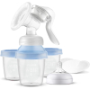 Молокоотсос ручной Philips AVENT Natural Motion с контейнерами для хранения грудного молока (SCF430/13)