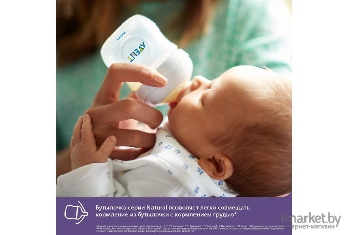 Молокоотсос электронный Philips AVENT Premium Plus Natural Motion белый (SCF392/11)