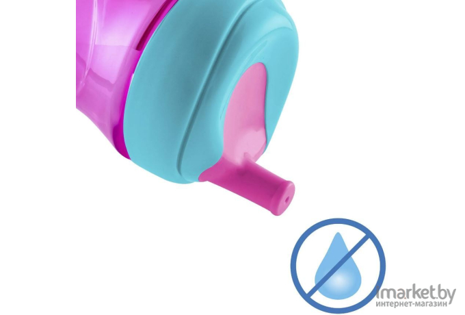 Чашка-поильник CHICCO Nursery Advanced Cup Лама 266 мл с трубочкой розовый (00006941110180)