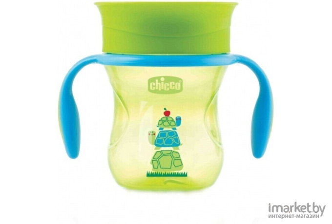 Чашка-поильник CHICCO Nursery Perfect Cup, 200 мл, зеленый (00006951320180)