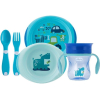 Набор детской посуды CHICCO Nursery голубой (00016201200000)