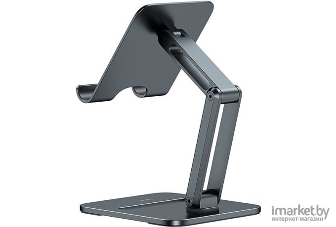 Подставка Baseus Desktop Biaxial Foldable Metal Stand Grey (LUSZ000113)