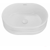 Раковина Kerama Marazzi Artbasin Sabbia 53х38 белый глянец (SA.wb.50/WHT)