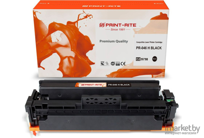 Картридж лазерный Print-Rite TFC451BPU1J черный (PR-046 H BLACK)